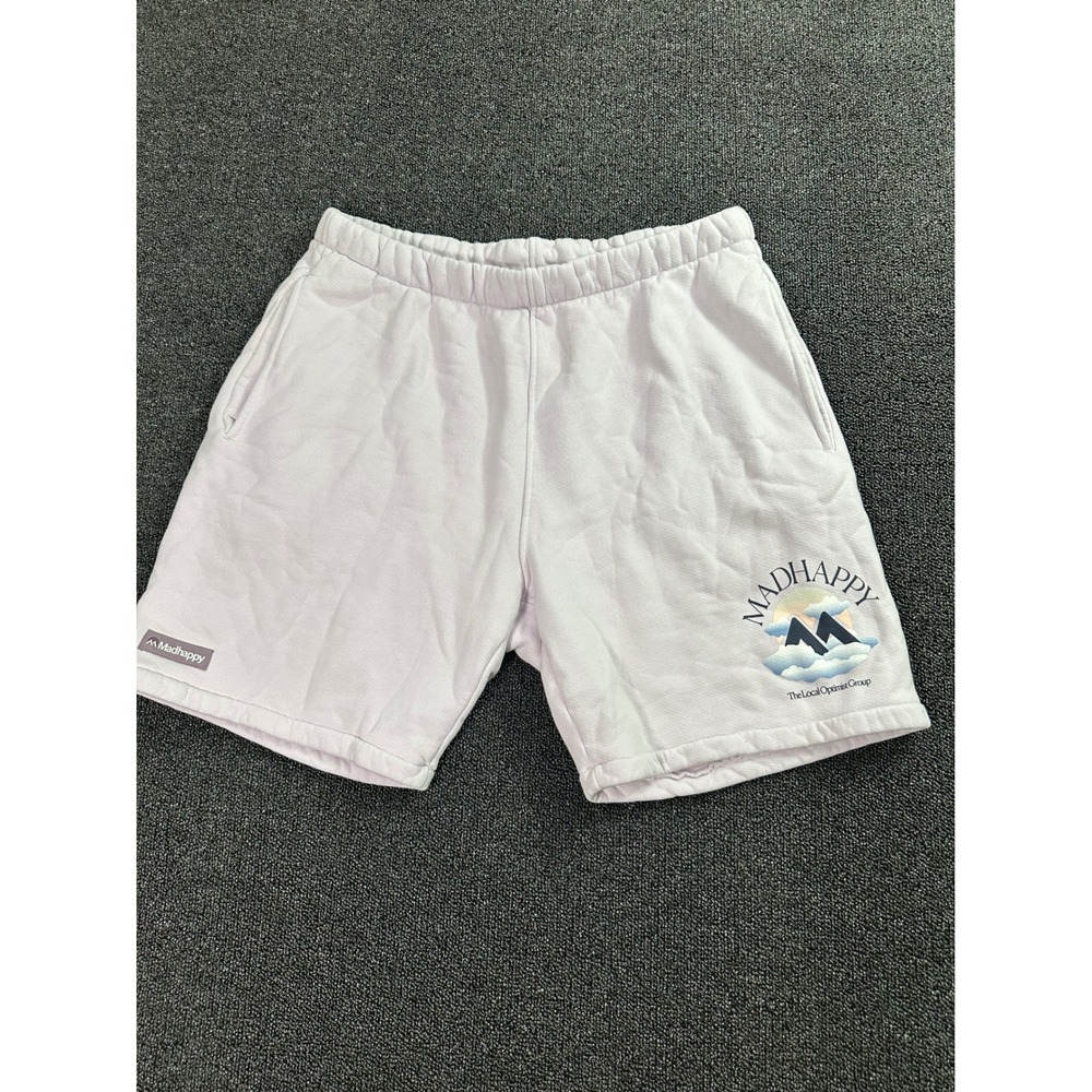 Madhappy summer outdoor fleece Purple Fleece Sweat Shorts XL Made in USA